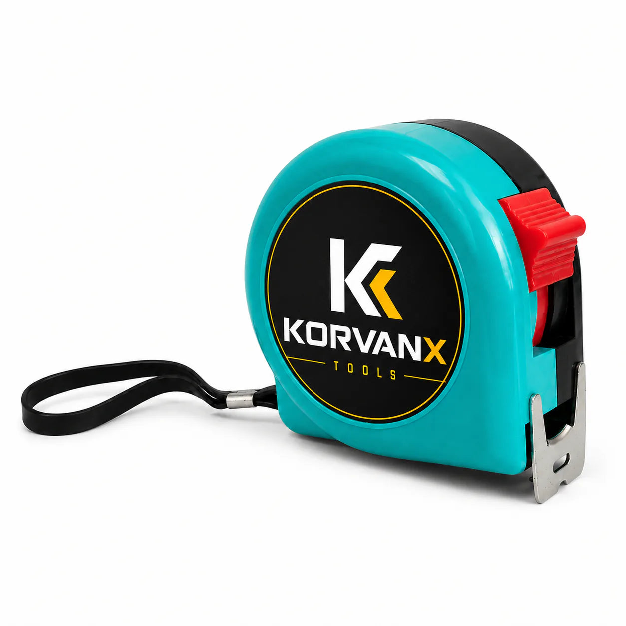 KORVANX Color Case Steel Tape Measure white background product image